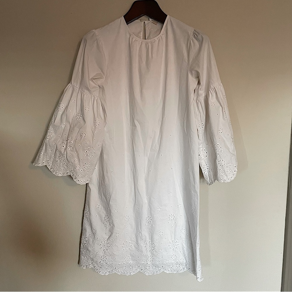 Michael Kors White Eyelet Dress